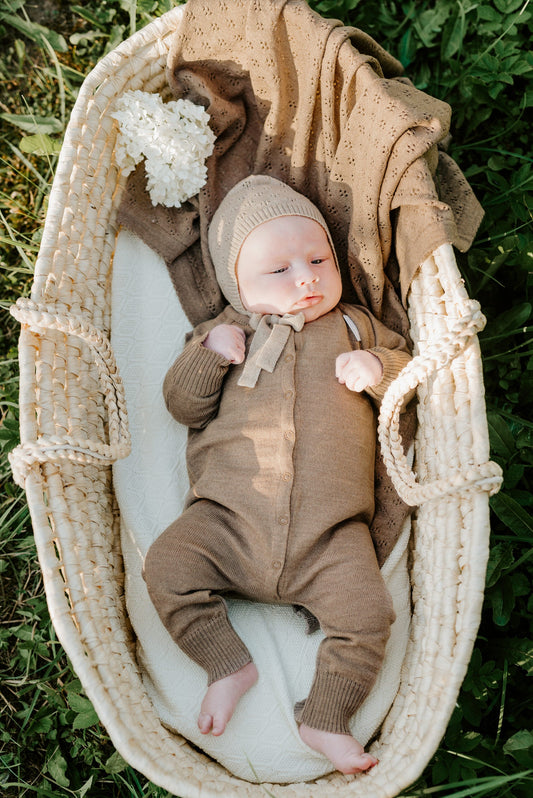 JOY Gift Set For Baby - Blanket, Romper and Bonnet
