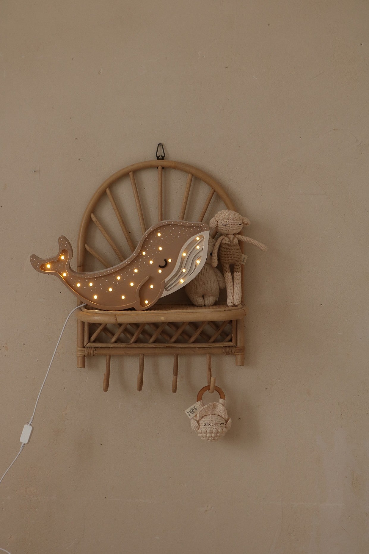 Little Lights Whale Lamp