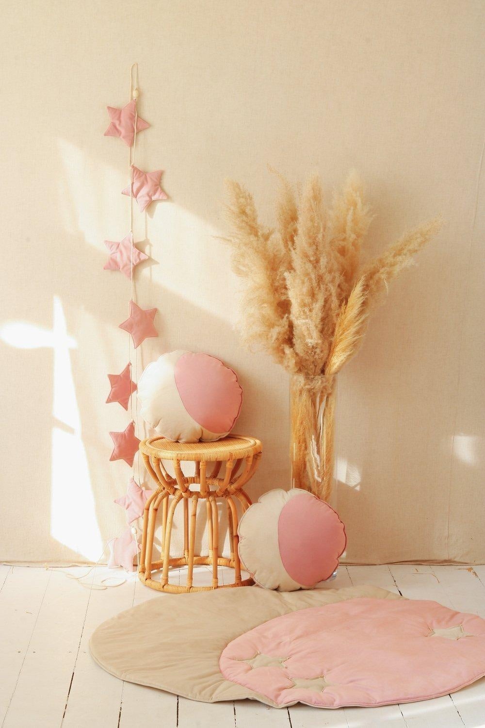 Star Garland - Soft Pink Dust